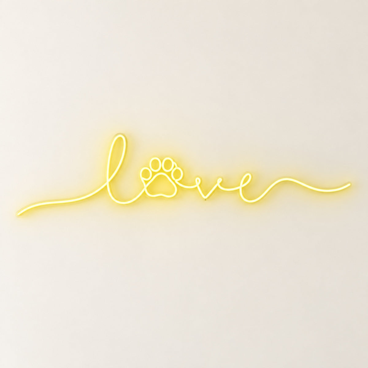 Love LED Neon Sign - natural light view