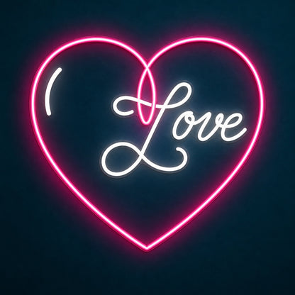 Love LED Neon Sign - product hero