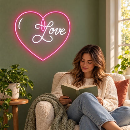 Love LED Neon Sign - lifestyle view