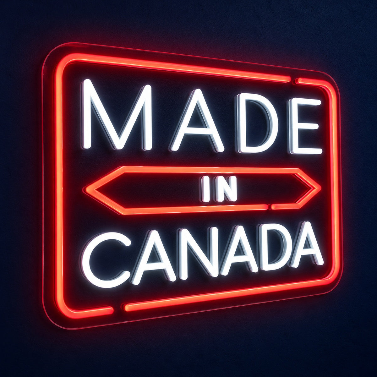 Made In Canada LED Neon Sign - product hero