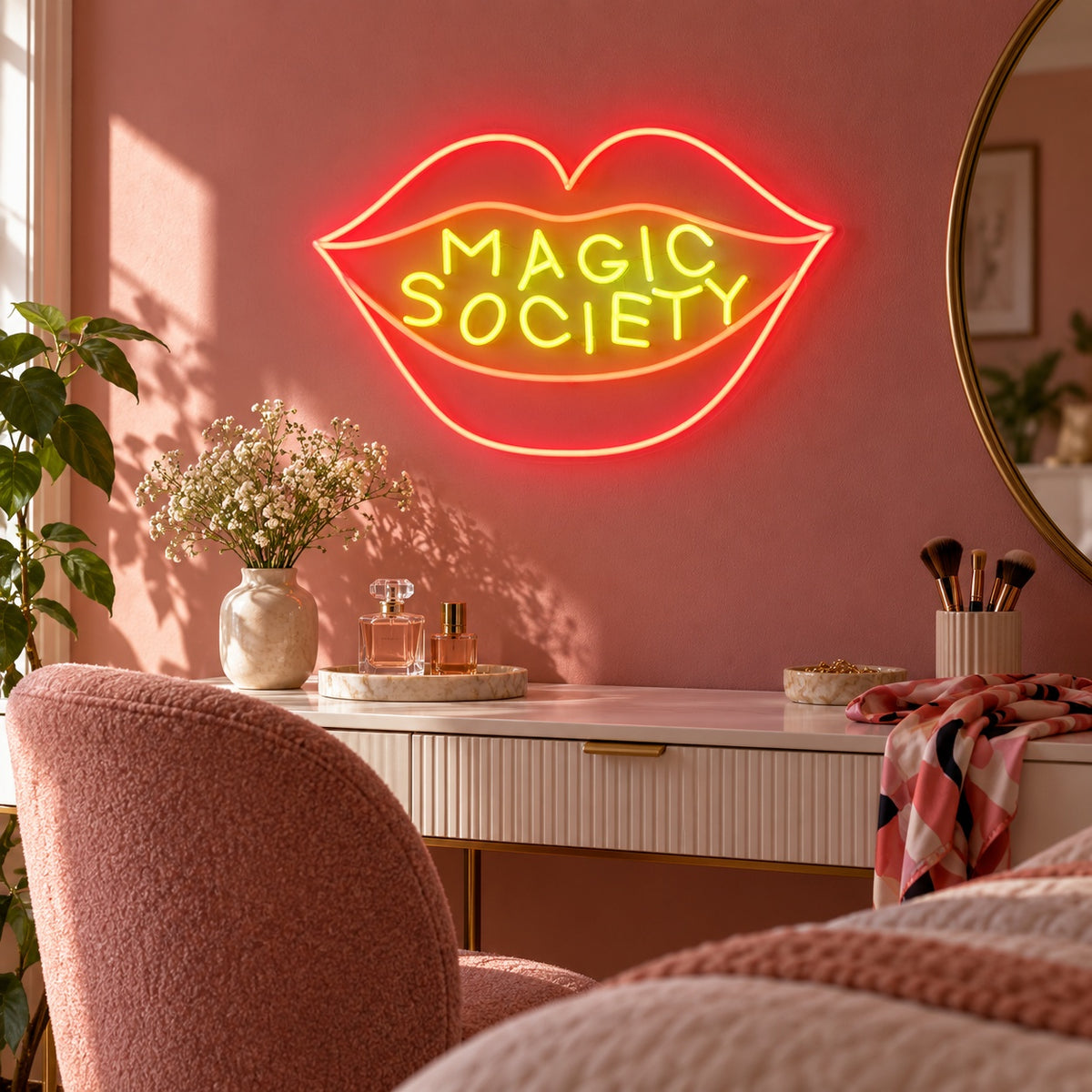 Magic Society LED Neon Sign - lifestyle view