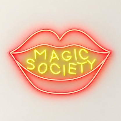 Magic Society LED Neon Sign - natural light view