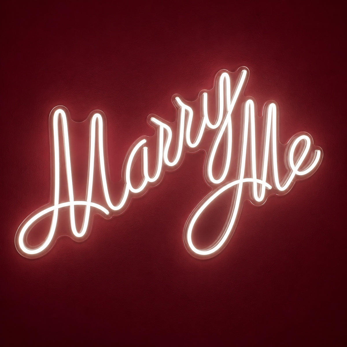 Marry Me LED Neon Sign - product hero