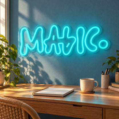 MHC LED Neon Sign - lifestyle view