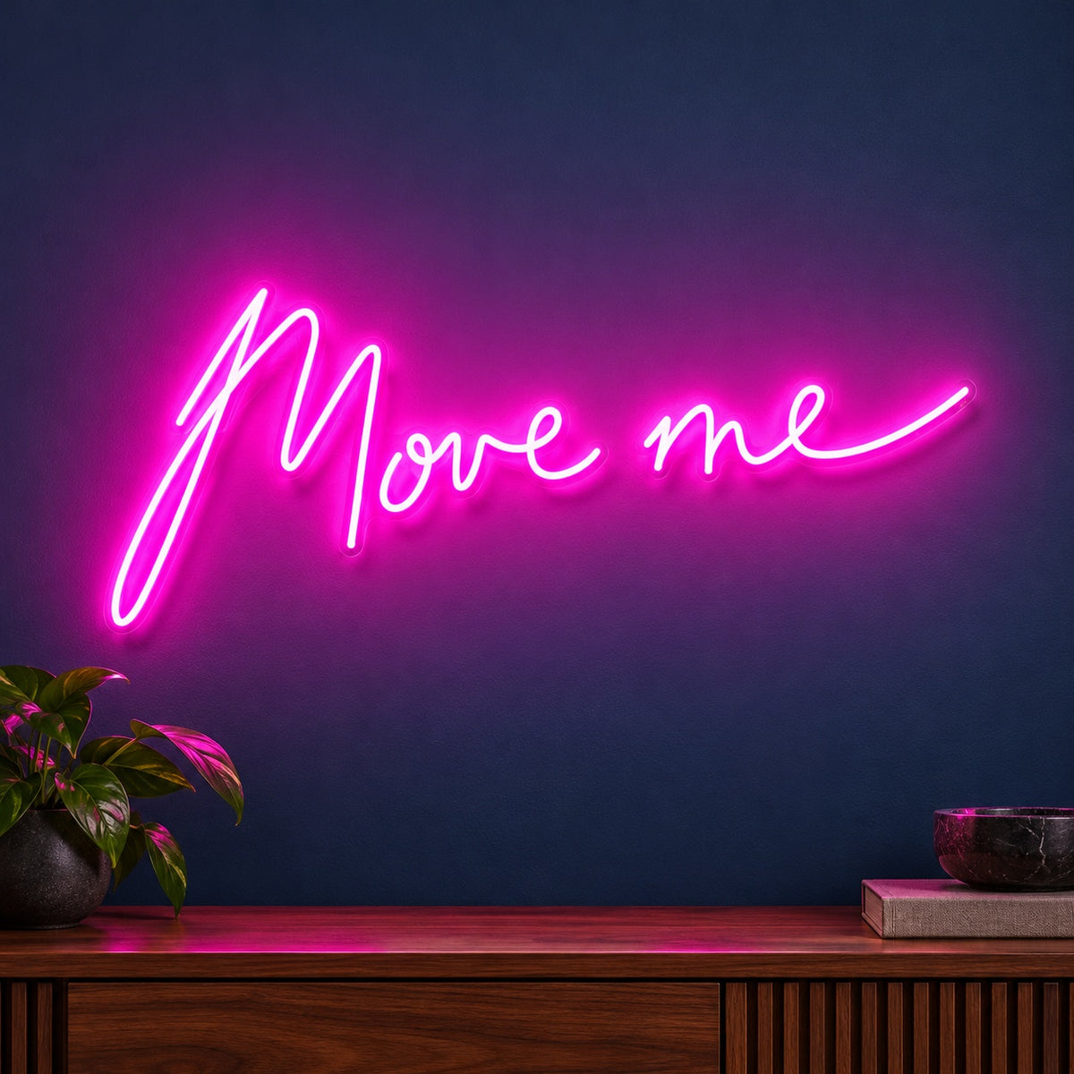 Move Me LED Neon Sign - product hero