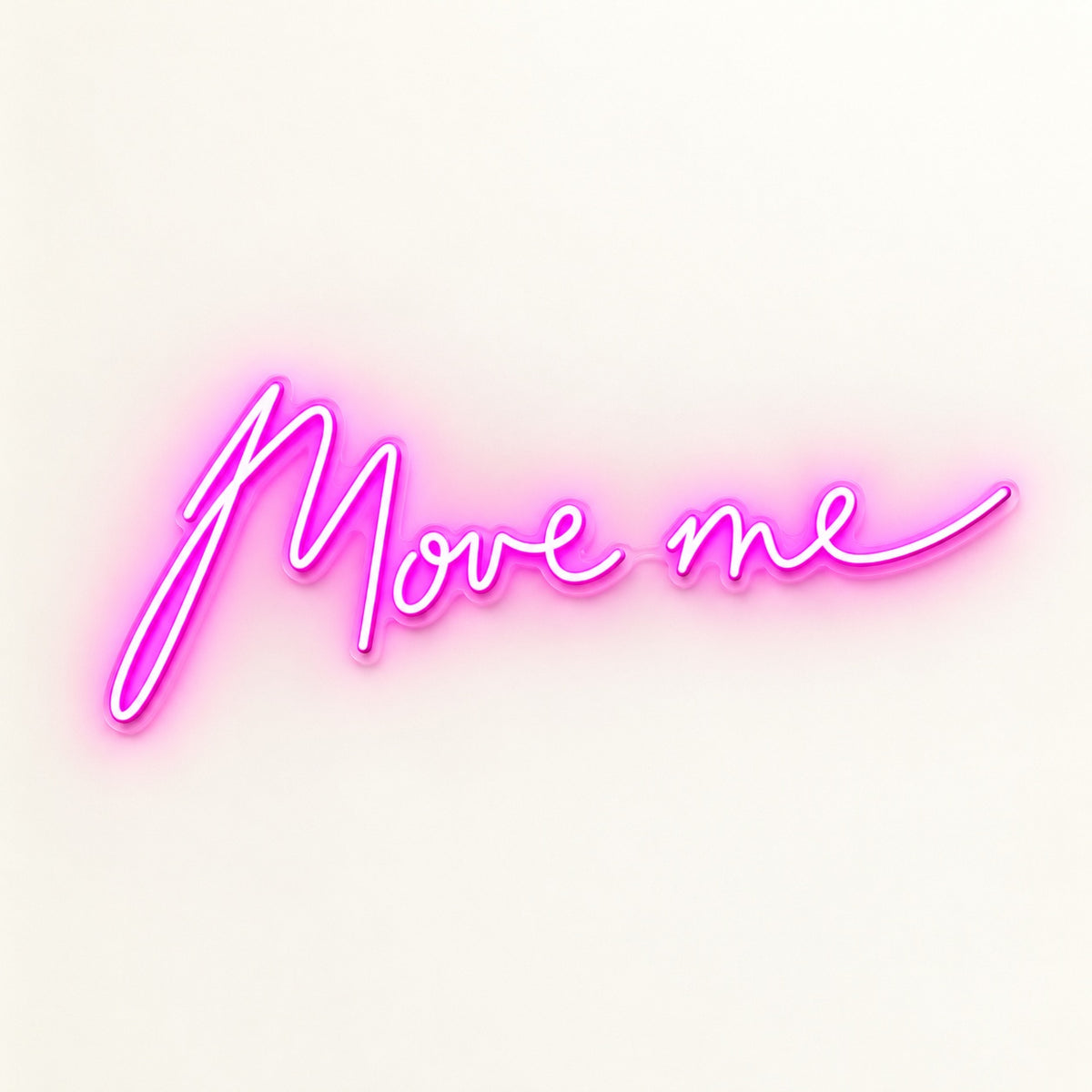 Move Me LED Neon Sign - natural light view