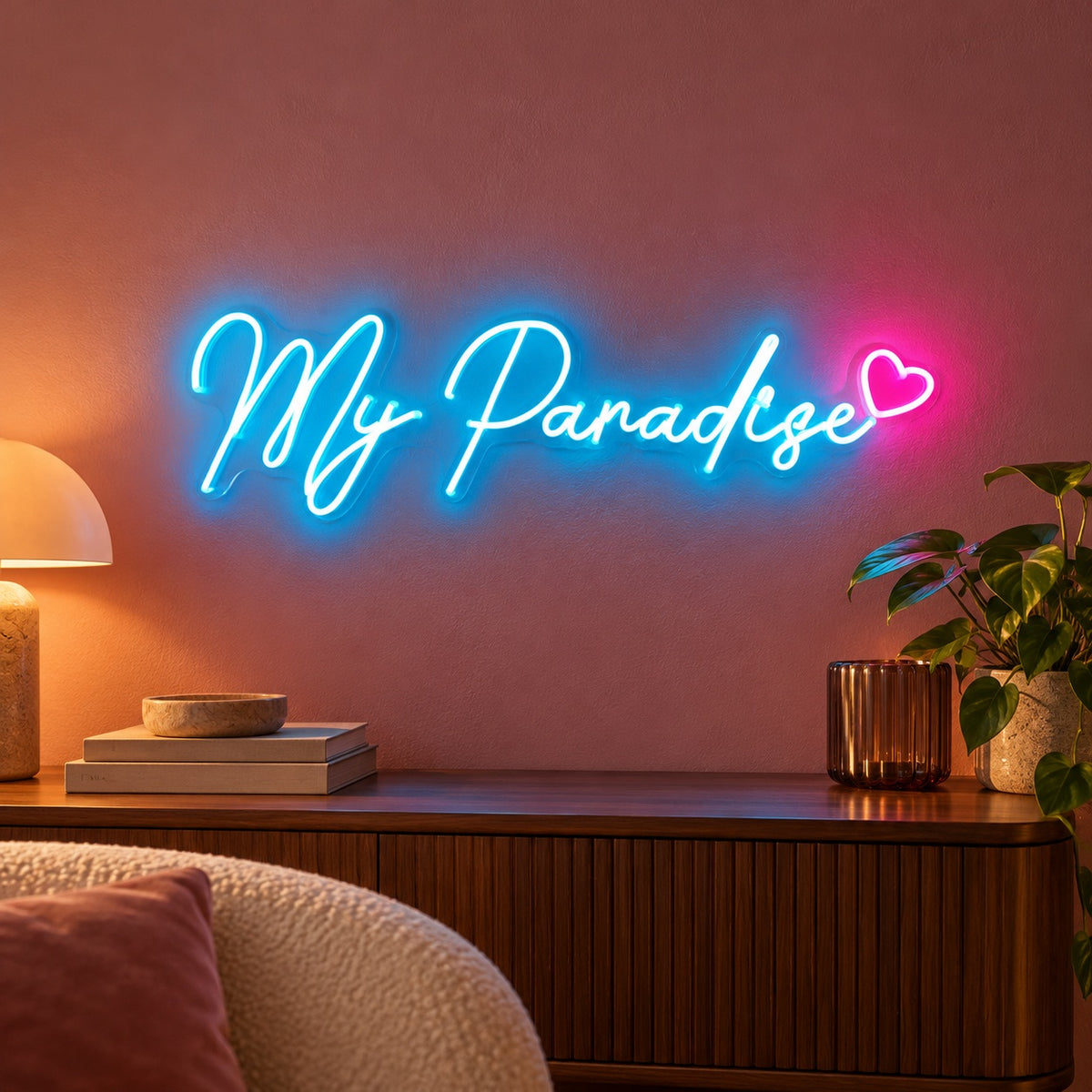 My Paradise LED Neon Sign - advertising view