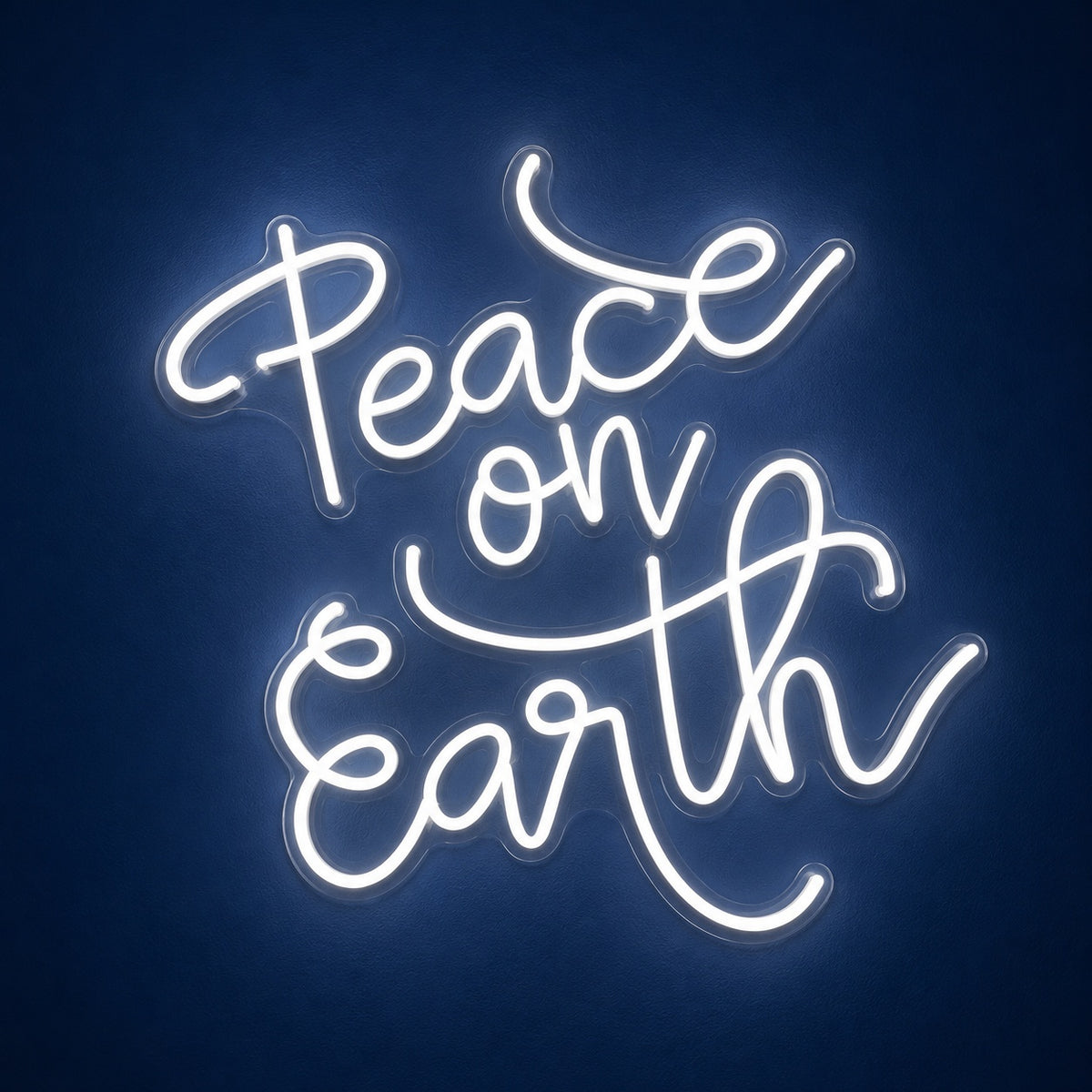 Peace On Earth LED Neon Sign - product hero
