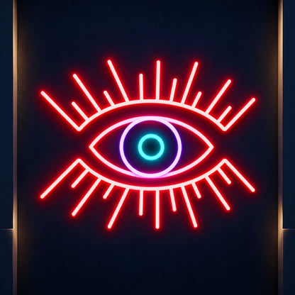 Radiant Eye LED Neon Sign - product hero