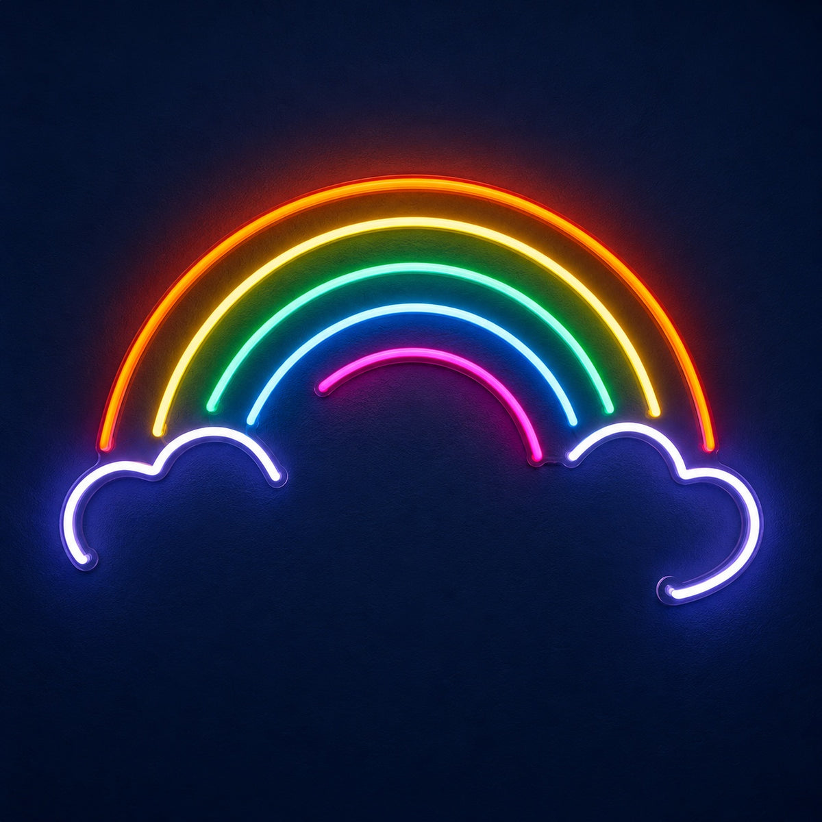 Rainbow Clouds LED Neon Sign - product hero