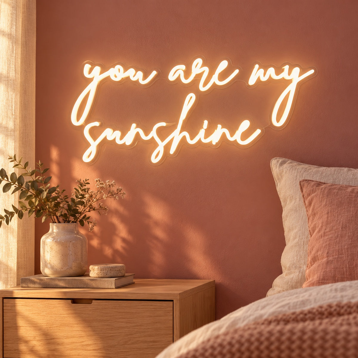 You Are My Sunshine LED Neon Sign - advertising view