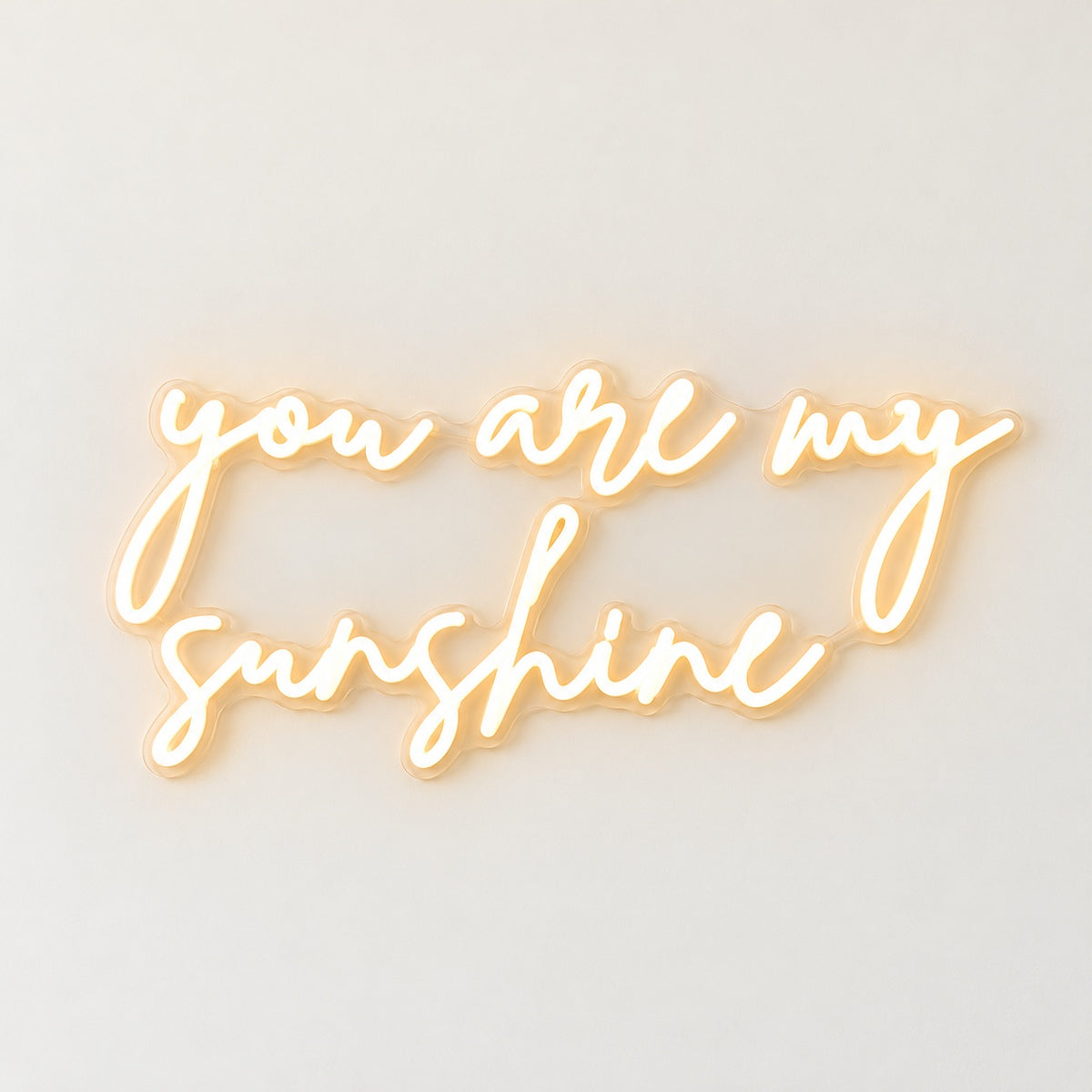 You Are My Sunshine LED Neon Sign - natural light view