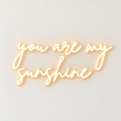 You Are My Sunshine LED Neon Sign - natural light view