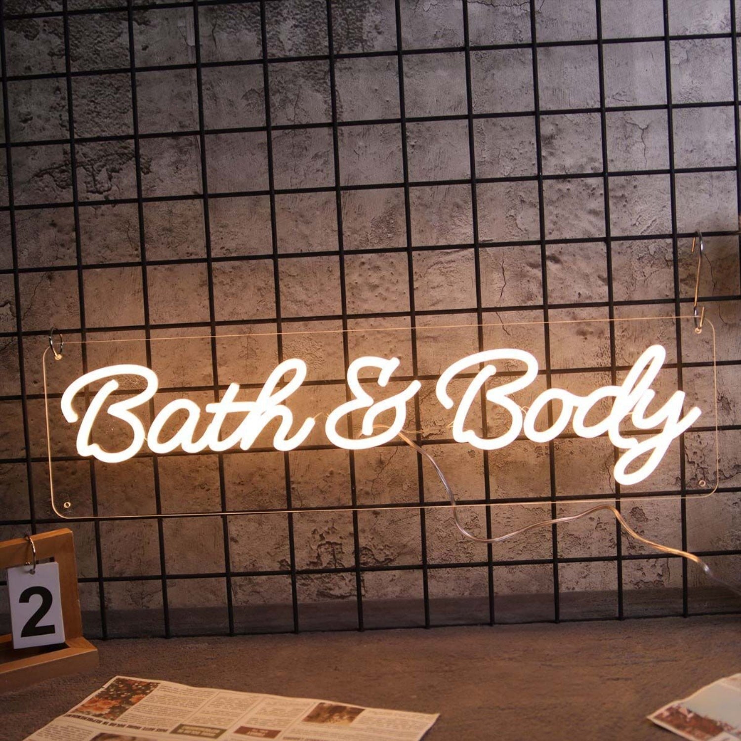 Bath And Body Led Neon Sign - Shineneon