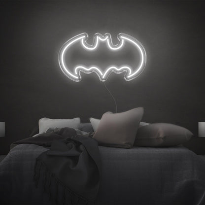 Batman V2 Purple Led Neon Sign For Superhero Bedroom Decor | Shineneon