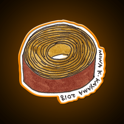 Baumkuchen Snack Food Led Neon Sign Rgb Color - Shineneon
