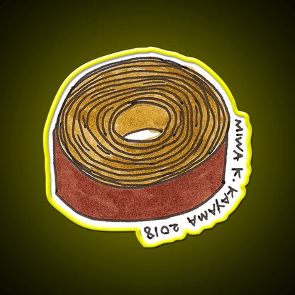 Baumkuchen Snack Food Led Neon Sign Rgb Color - Shineneon