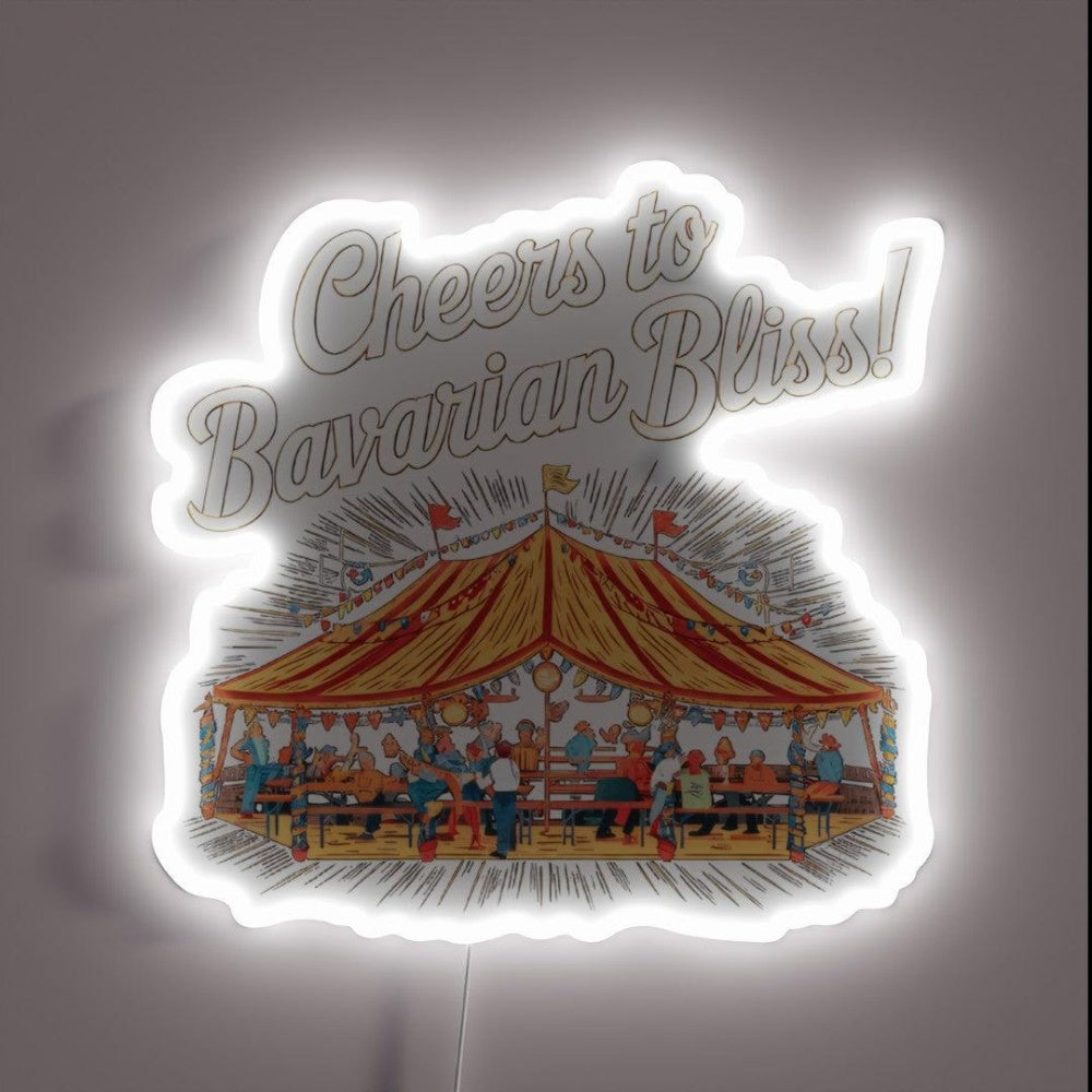 Bavarian Beer Tent Celebration Rgb Led Neon Sign