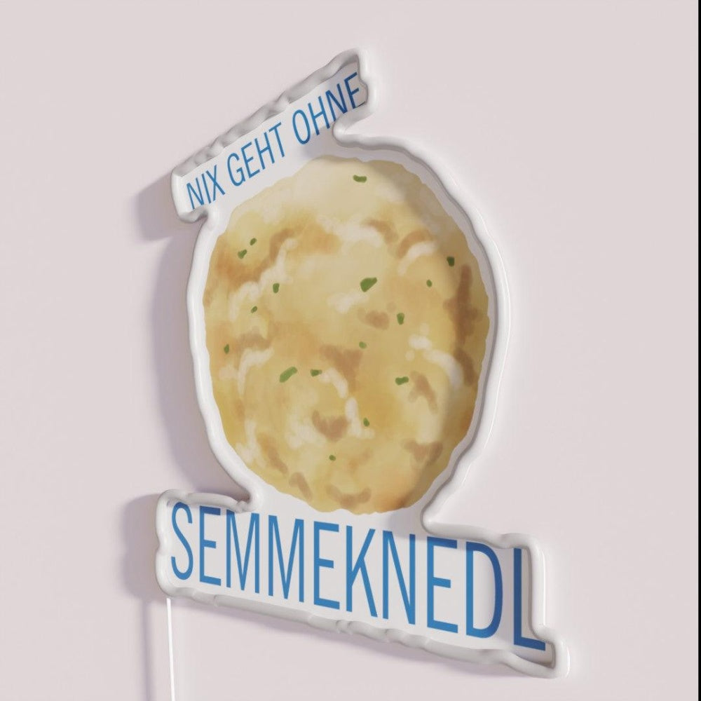 Bavarian Bread Dumpling Rgb Led Neon Sign