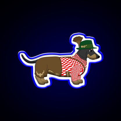 Bavarian Dog Beer Bar Decor Led Neon Sign Rgb Color - LED neon sign view 5