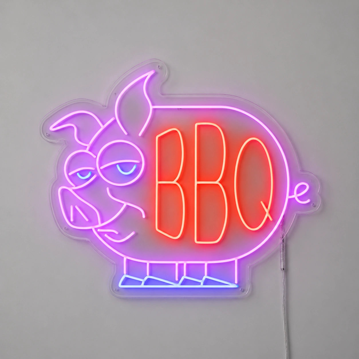 BBQ Letters Neon Sign LED Neon Sign main product image
