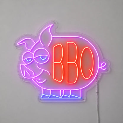 BBQ Letters Neon Sign LED Neon Sign main product image