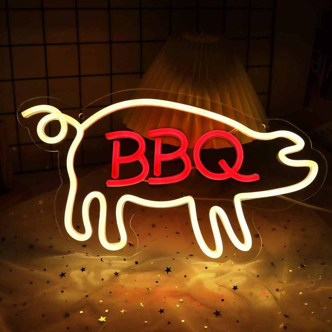 Bbq Pig Led Sign Business Neon Sign - Shineneon