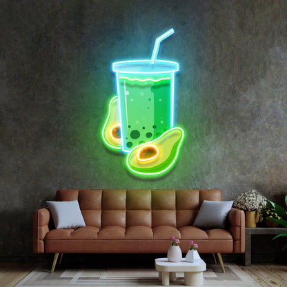 Bbq Smiling Pig Uv Printed Led Neon Sign For Indoor Wall Decor | Shineneon