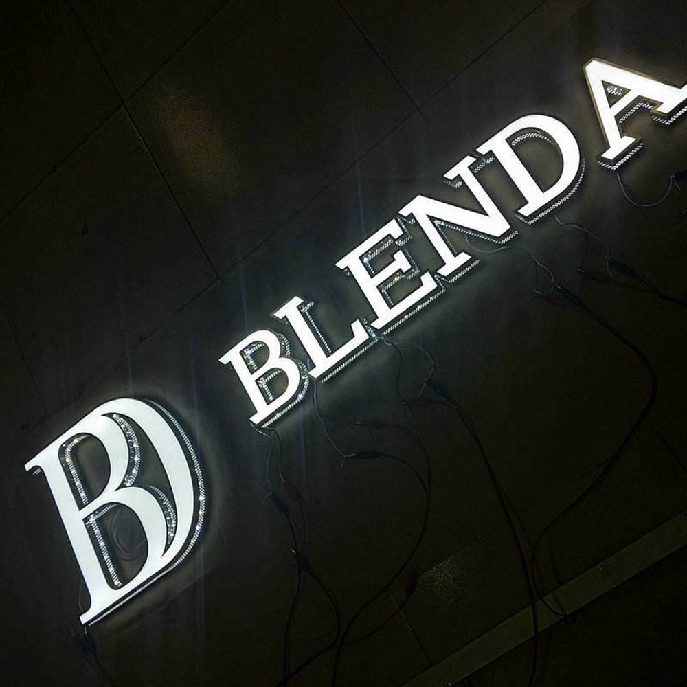 Bd Blenda 3D Backlit Channel Letters Led Light Sign - Shineneon