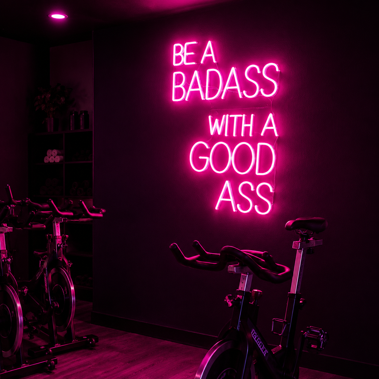 Be A Badass With A Good Ass LED Neon Sign - 02 High-Converting Product Image