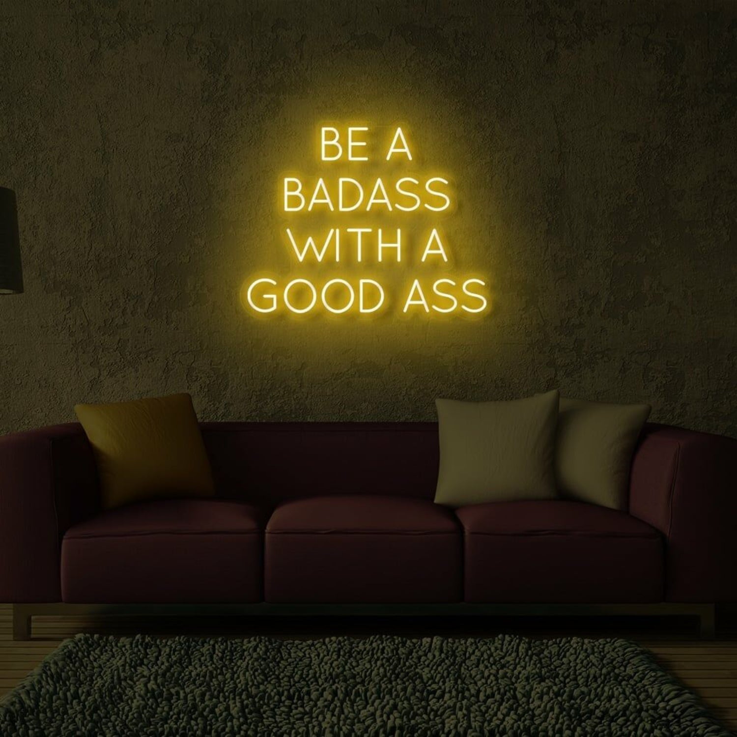 Be A Badass With Good Ass Led Neon Sign | Shineneon
