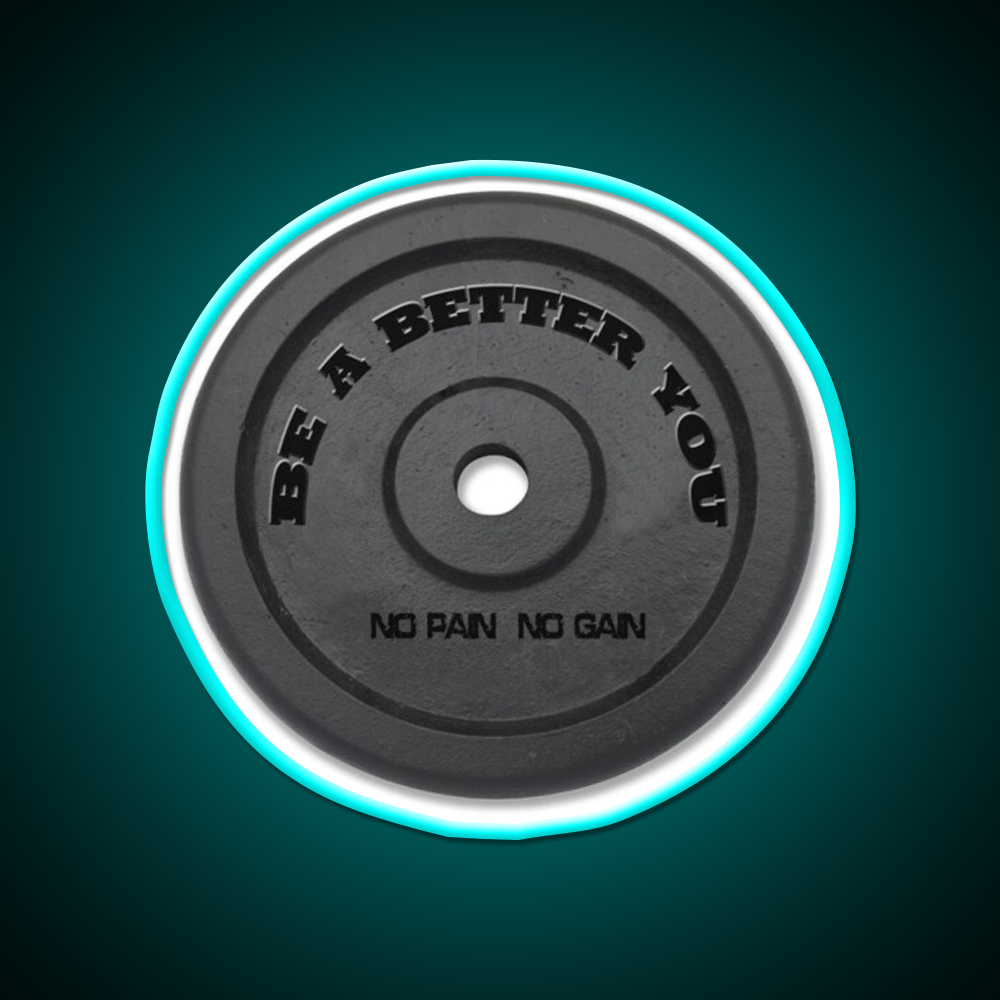 Be A Better You Gym Fitness Led Neon Sign Rgb Color