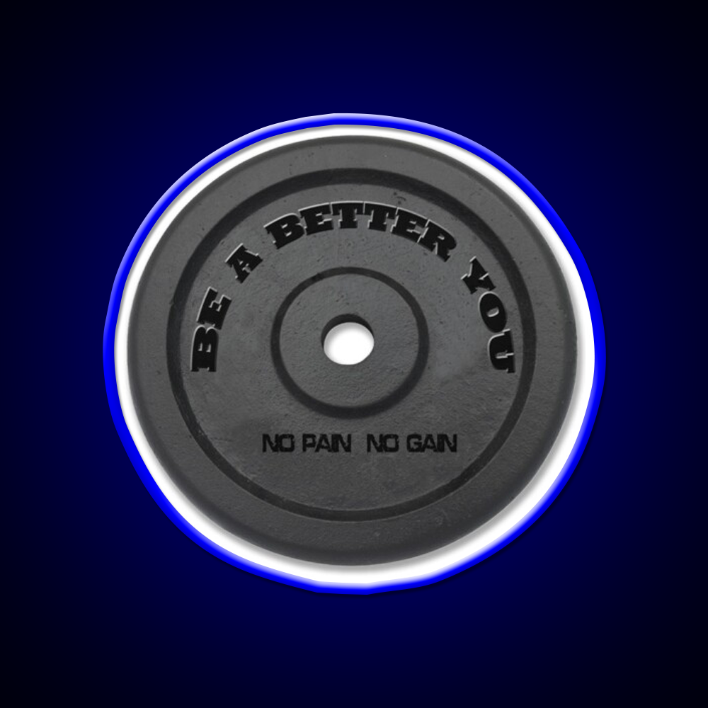 Be A Better You Gym Fitness Led Neon Sign Rgb Color