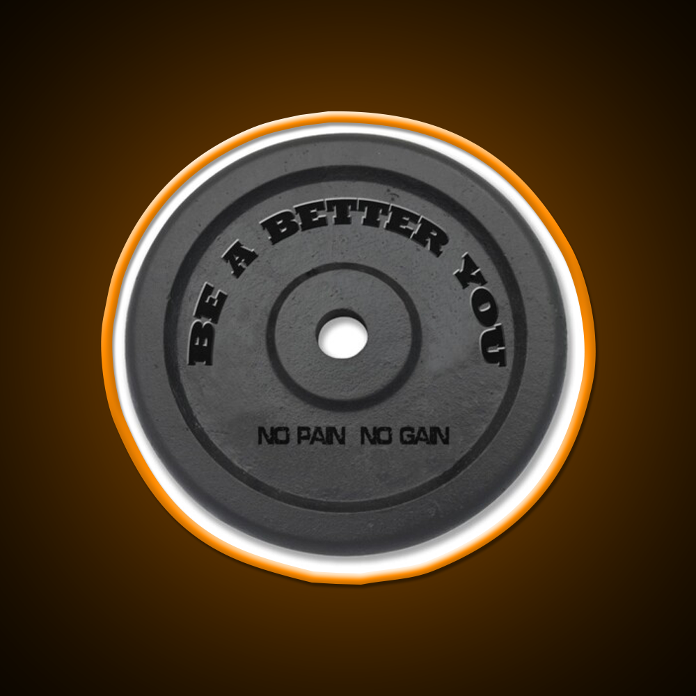 Be A Better You Gym Fitness Led Neon Sign Rgb Color