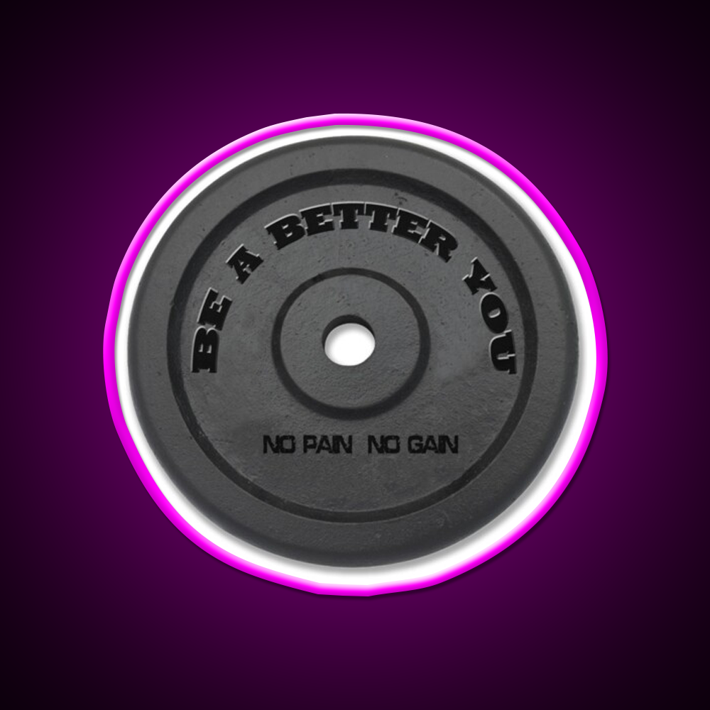 Be A Better You Gym Fitness Led Neon Sign Rgb Color