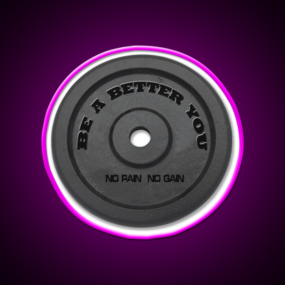 Be A Better You Gym Fitness Led Neon Sign Rgb Color