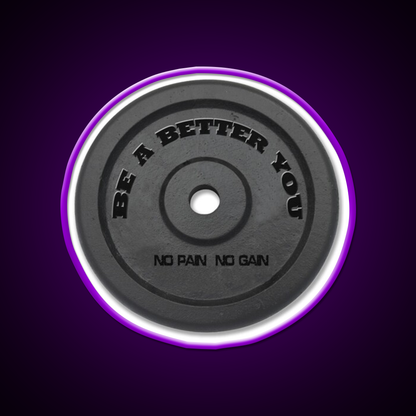 Be A Better You Gym Fitness Led Neon Sign Rgb Color