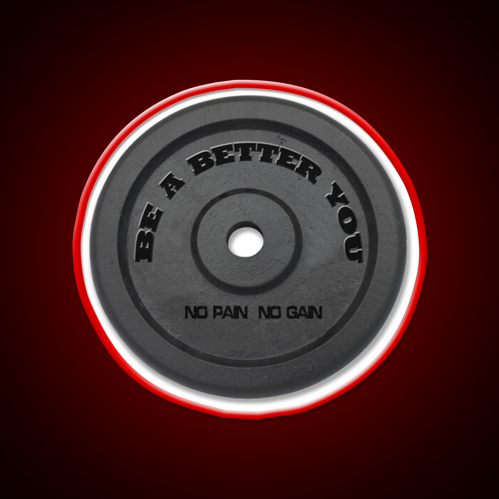 Be A Better You Gym Fitness Led Neon Sign Rgb Color