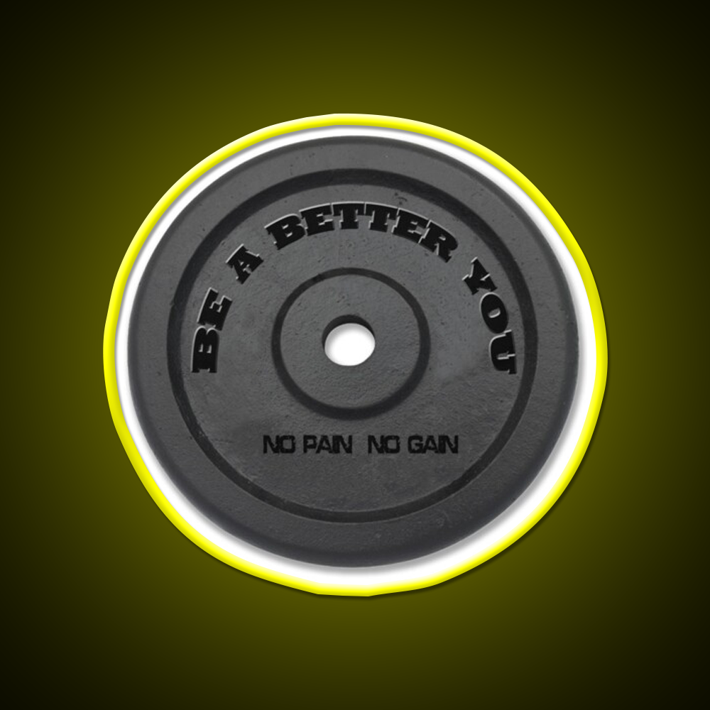 Be A Better You Gym Fitness Led Neon Sign Rgb Color