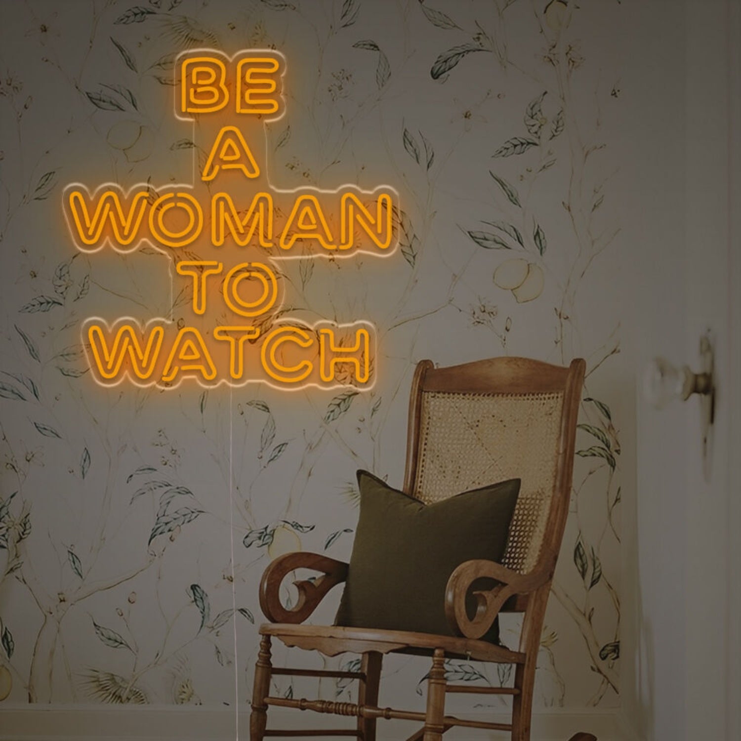 Be A Woaman To Watch Led Neon Sign | Shineneon