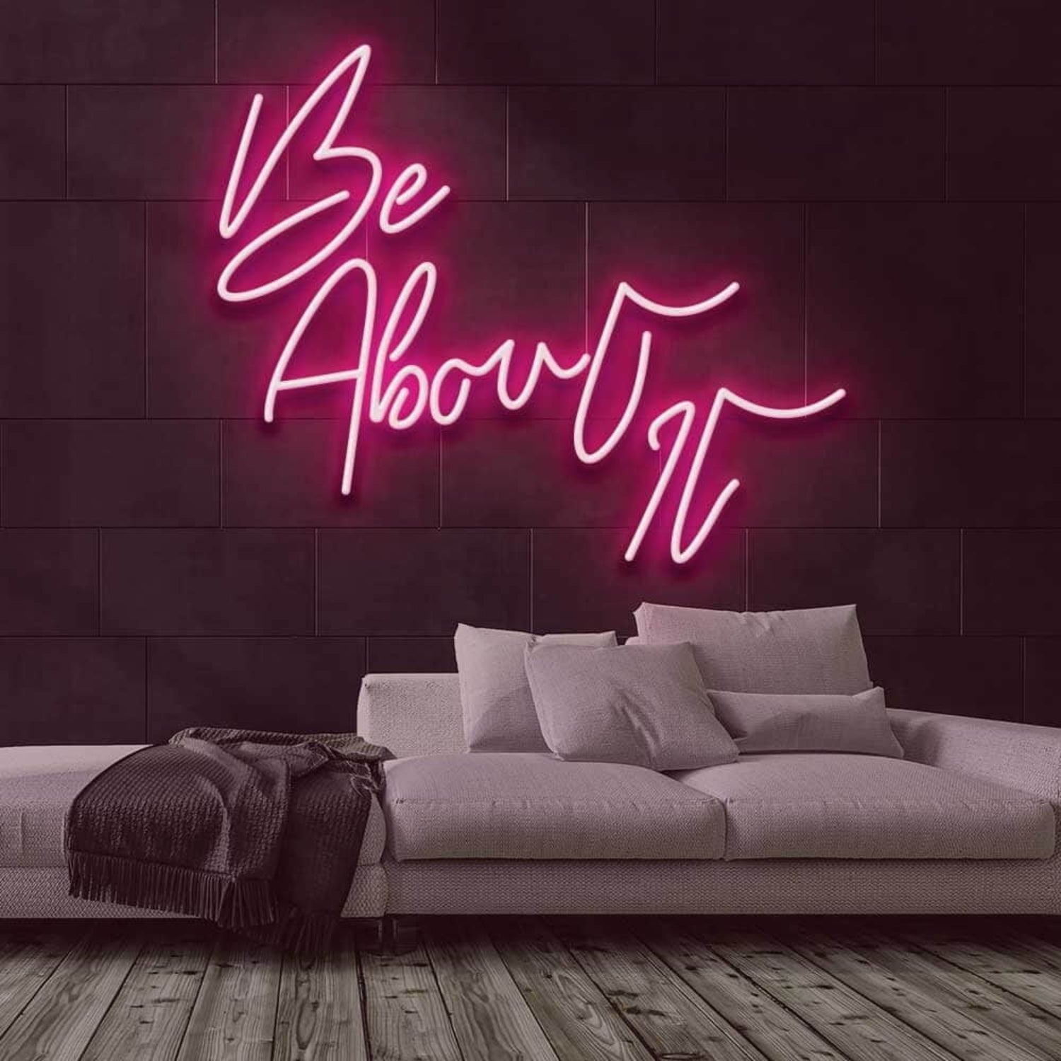 Be About It Neon Sign | Shineneon
