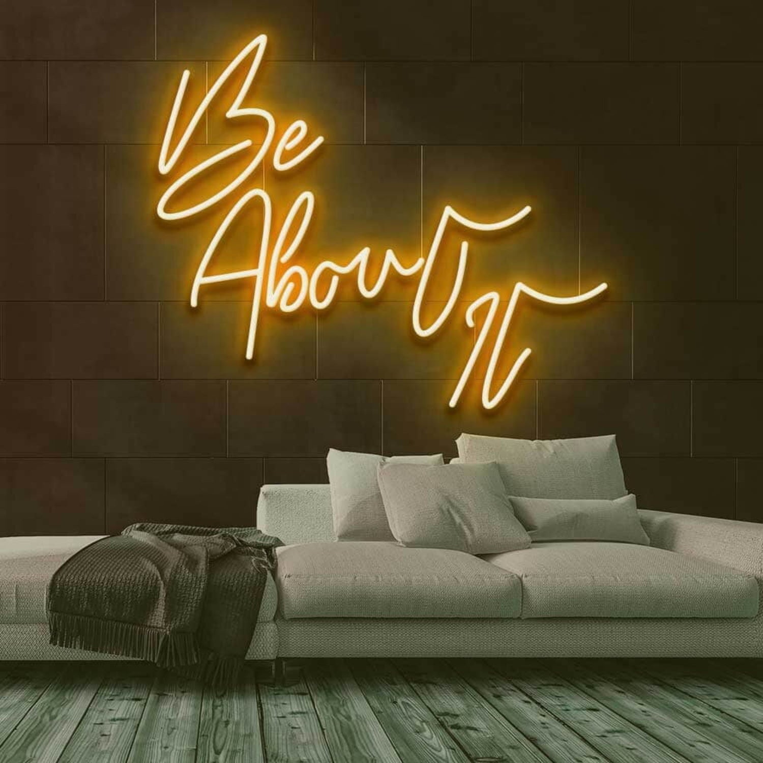 Be About It Neon Sign | Shineneon