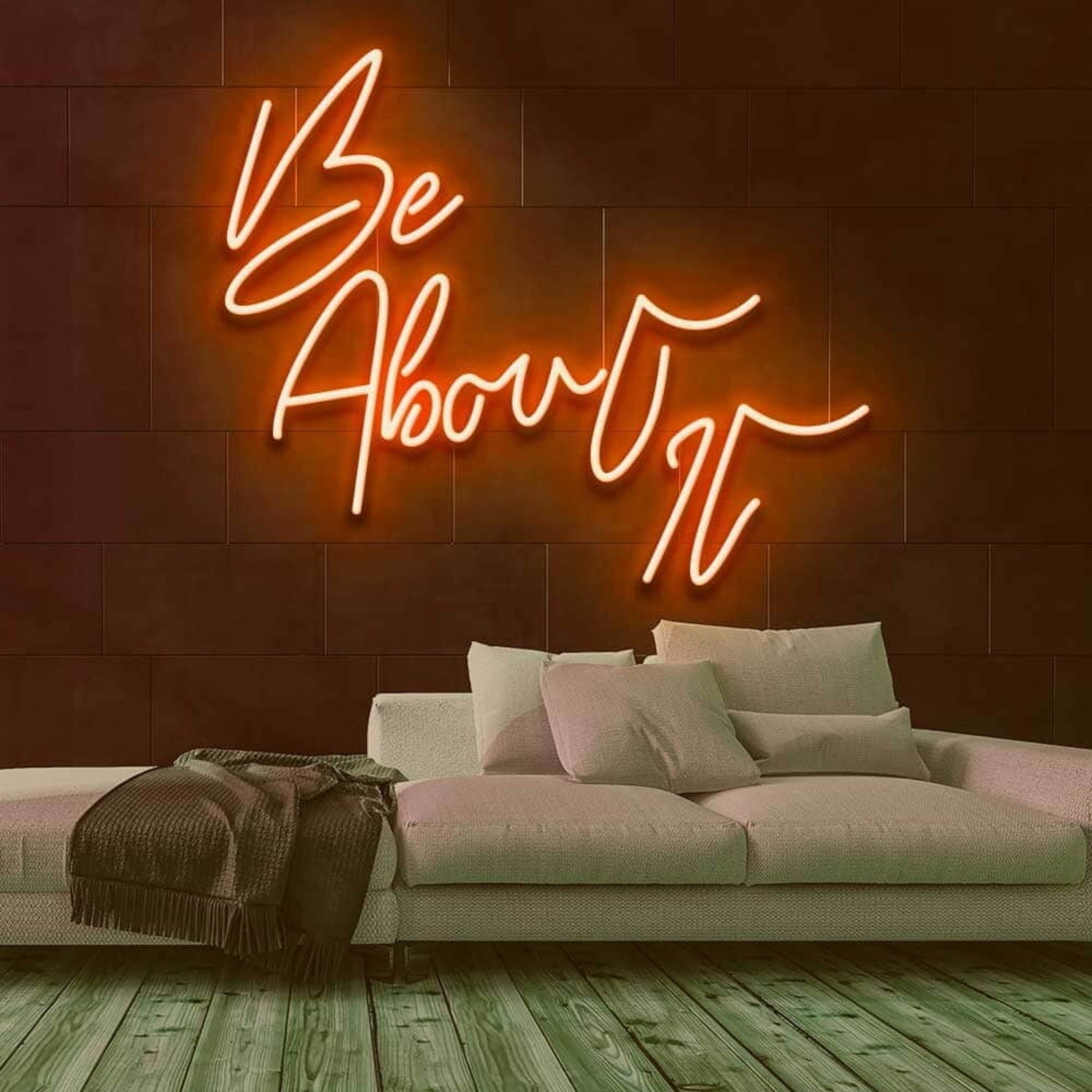 Be About It Neon Sign | Shineneon