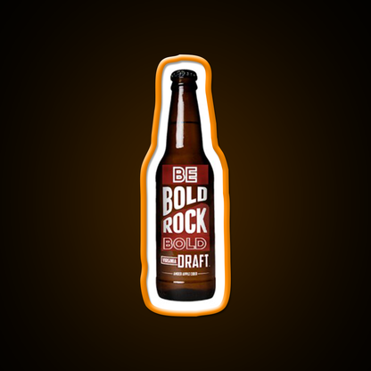 Be Bold Rock Bold Beer Bar Decor Led Neon Sign Rgb Color - LED neon sign view 5
