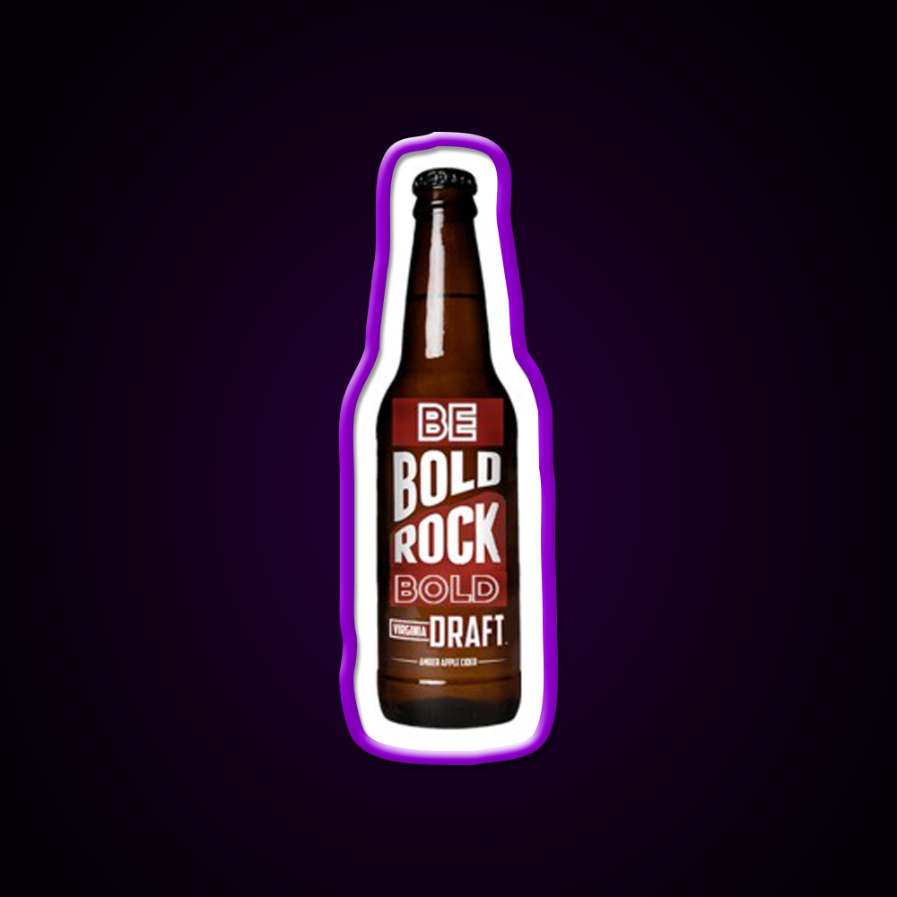 Be Bold Rock Bold Beer Bar Decor Led Neon Sign Rgb Color - LED neon sign view 8