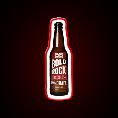 Be Bold Rock Bold Beer Bar Decor Led Neon Sign Rgb Color - LED neon sign view 9