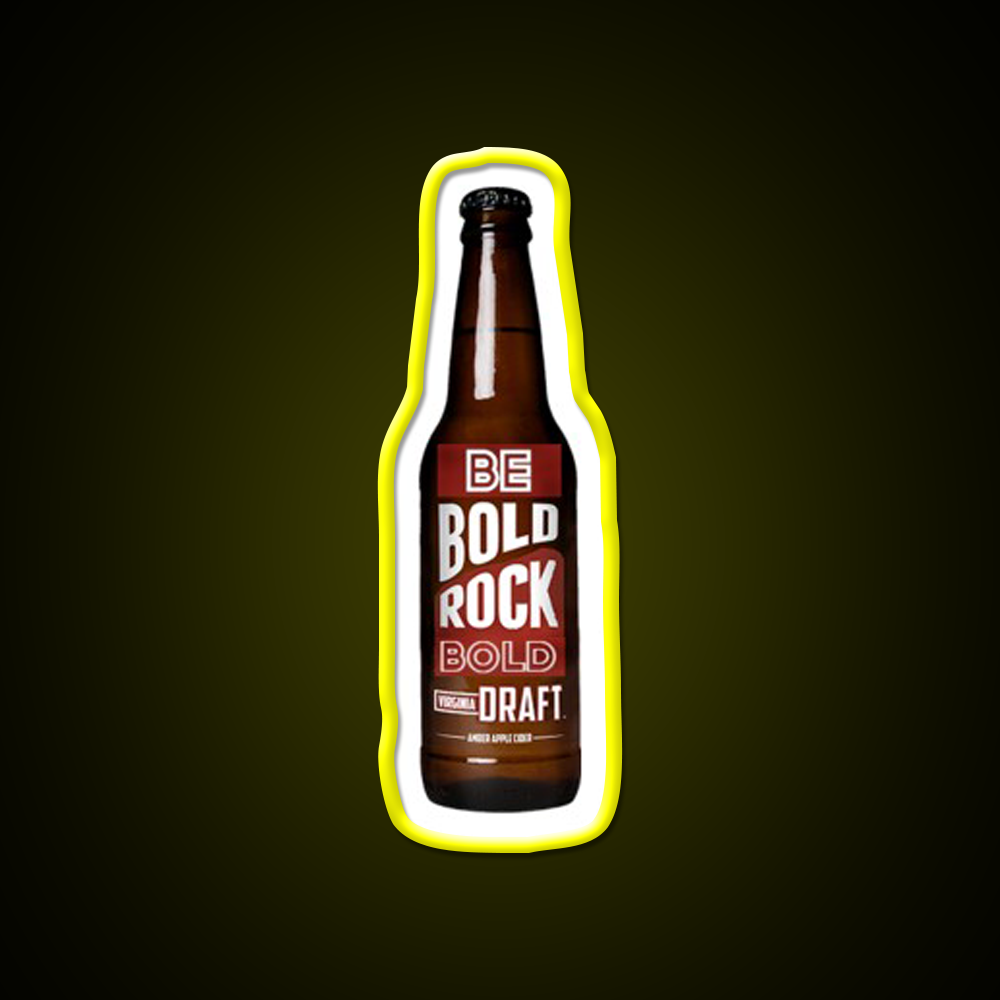 Be Bold Rock Bold Beer Bar Decor Led Neon Sign Rgb Color - LED neon sign view 6