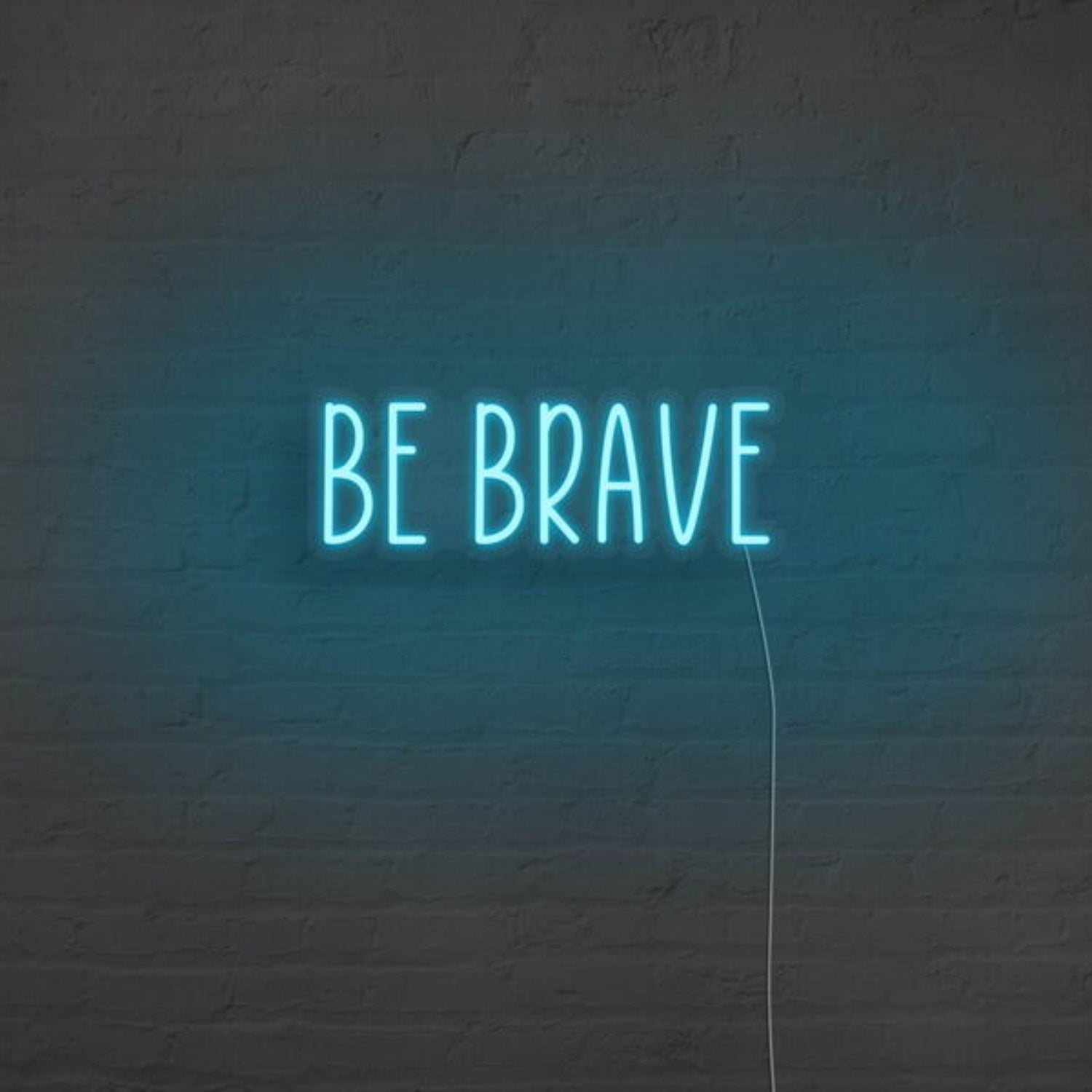 Be Brave Neon Sign For Motivational And Courageous Decor | Shineneon