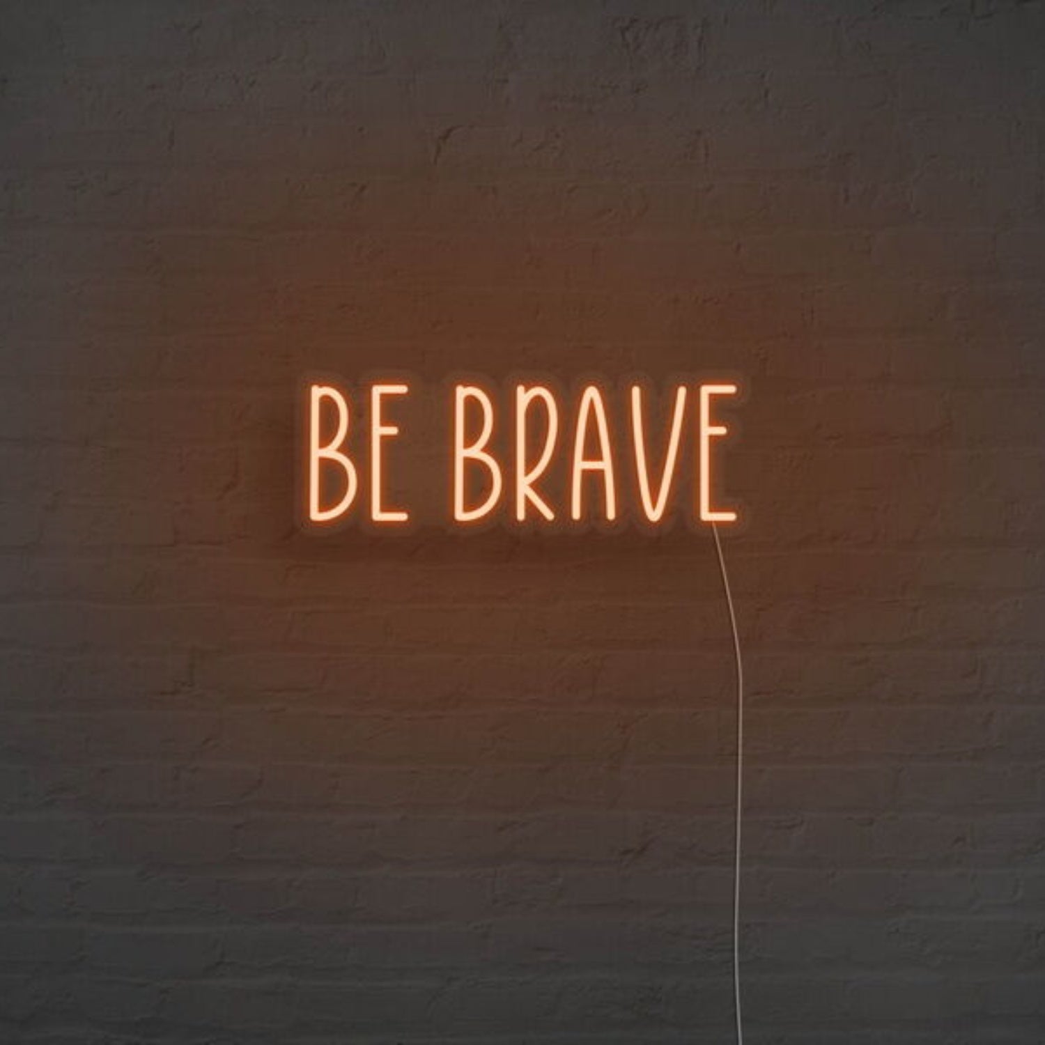 Be Brave Neon Sign For Motivational And Courageous Decor | Shineneon