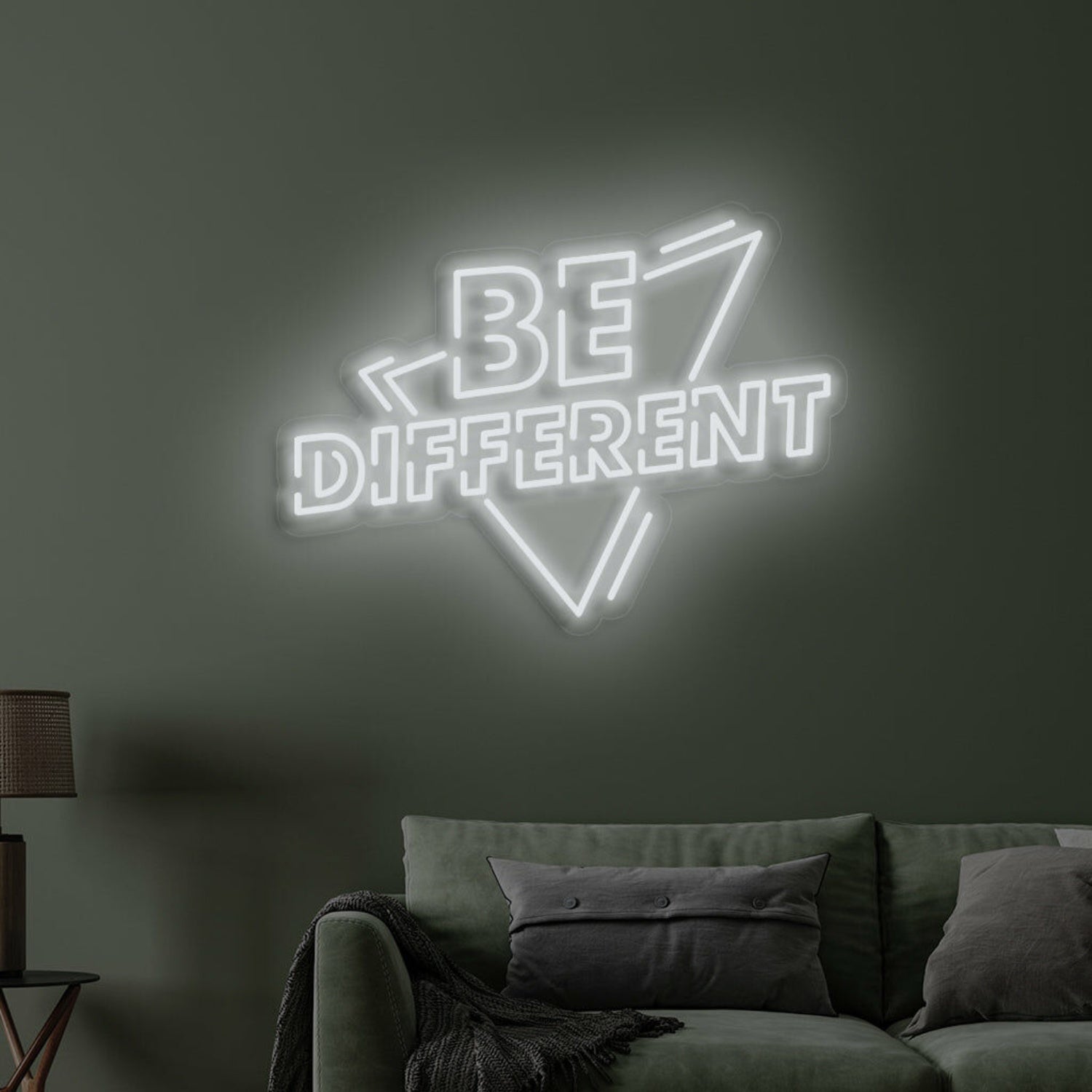 Be Different Neon Encouragement To Embrace Individuality | Shineneon